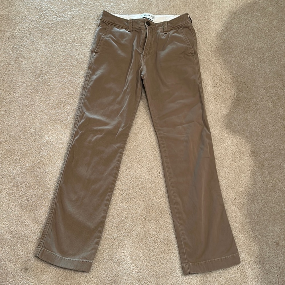 Boys Abercrombie cotton pants. Size 13/14.